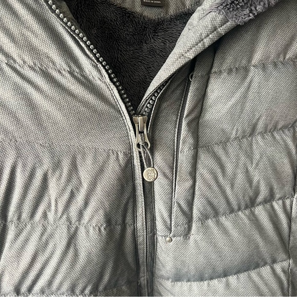 Eddie Bauer Grey Down Puffer Jacket Size XL - Picture 2 of 12